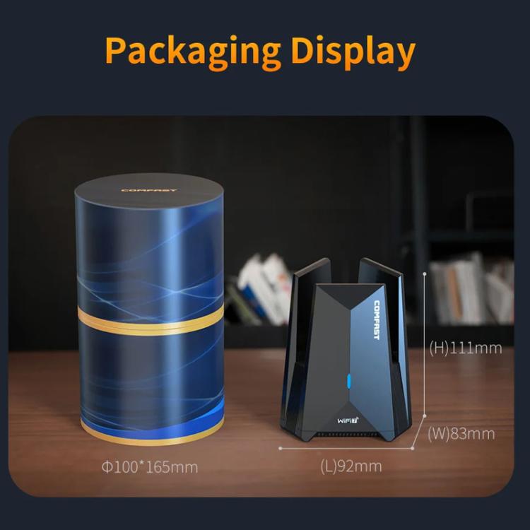 COMFAST CF-987BE Tri-band 6500Mbps WiFi7 USB 3.0 Wireless Network Adapter, CF-987BE COMFAST CF-987BE Tri-band 6500Mbps WiFi7 USB 3.0 Wireless Network Adapter, CF-987BE